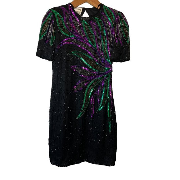 Stenay Dresses & Skirts - Stenay Sequins Parisian Party Event Dress Designer Money Bling New Years Small